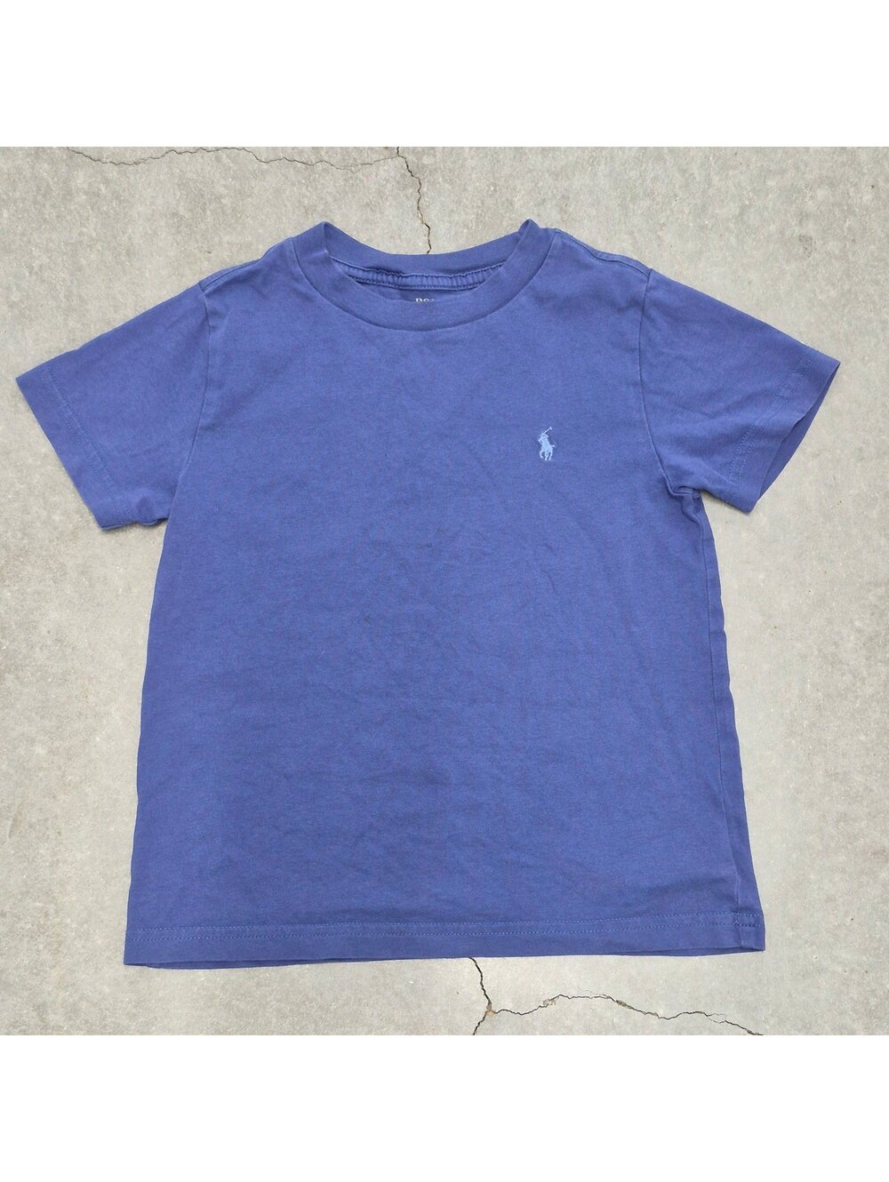 Polo Ralph Lauren Kids Plain Blue T Shirt